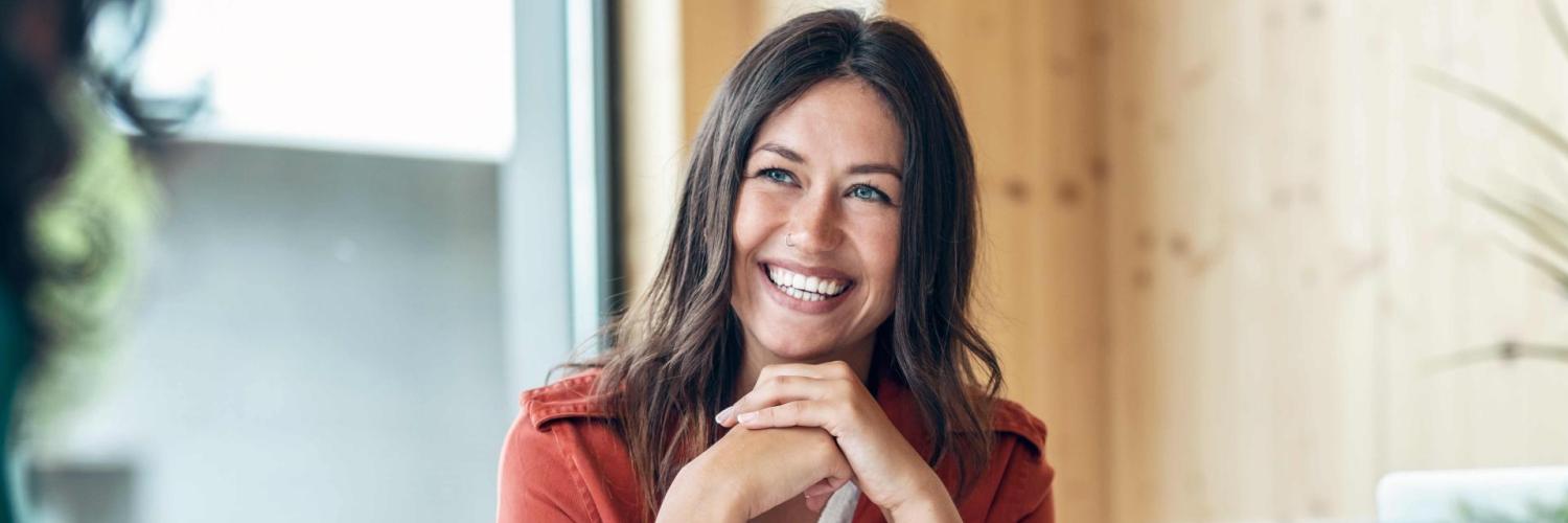 smiling woman 